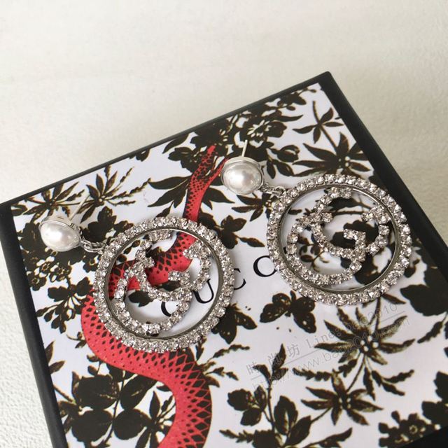 GUCCi飾品 古馳新款耳飾耳環 Gucci雙G耳釘  zgbq1152
